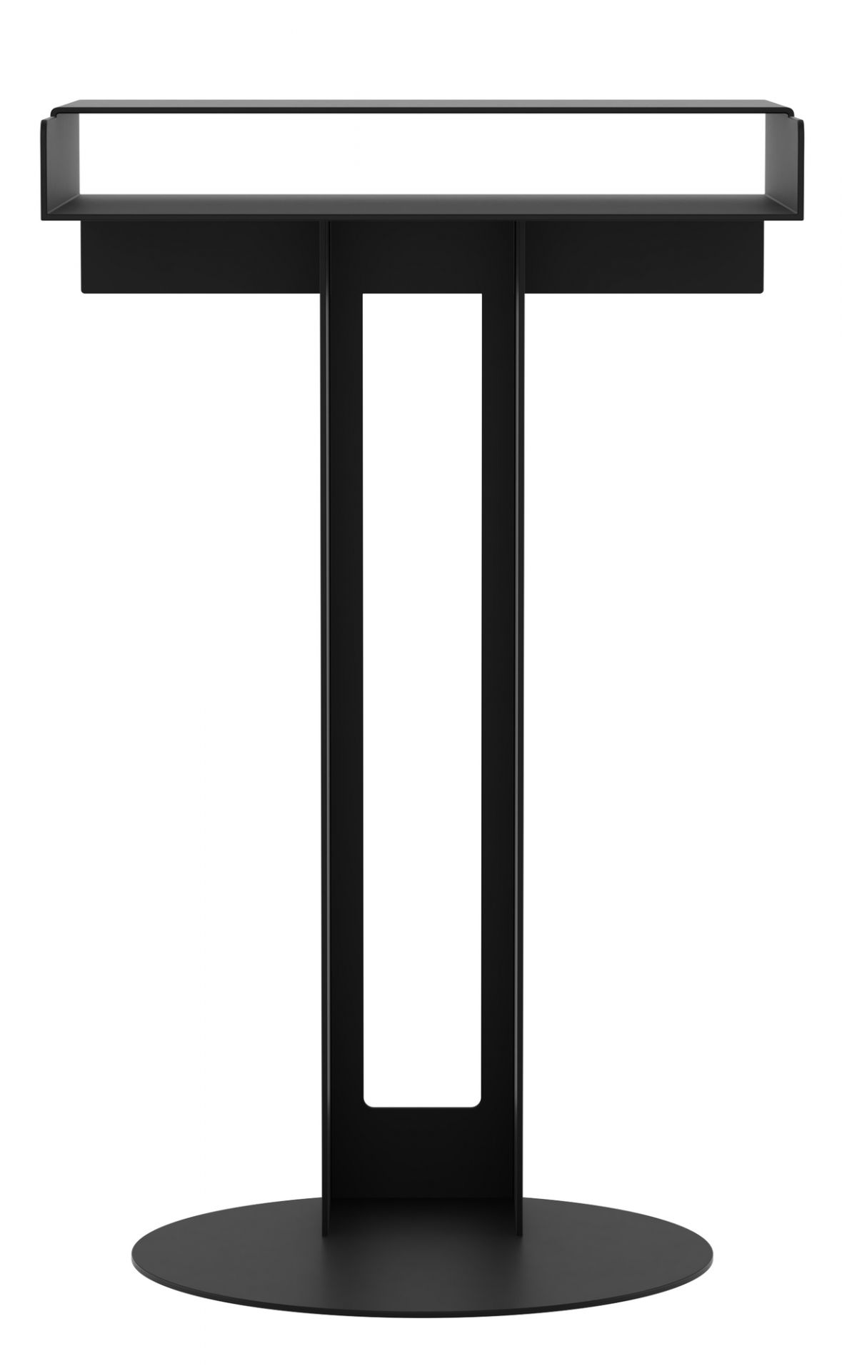 Metal Side Table Table d'appoint New Tendency Noir 